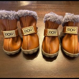 DOG boots (ugg look alikes)